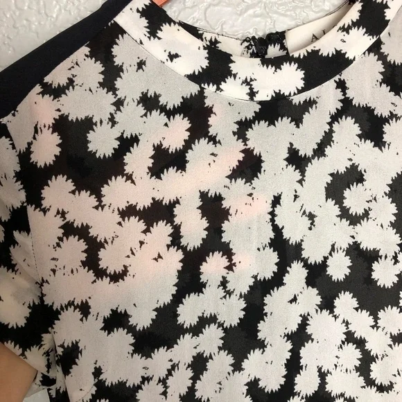 A.L.C. Silk Chiffon Handkerchief Hem Dress 0 - Picture 5 of 9